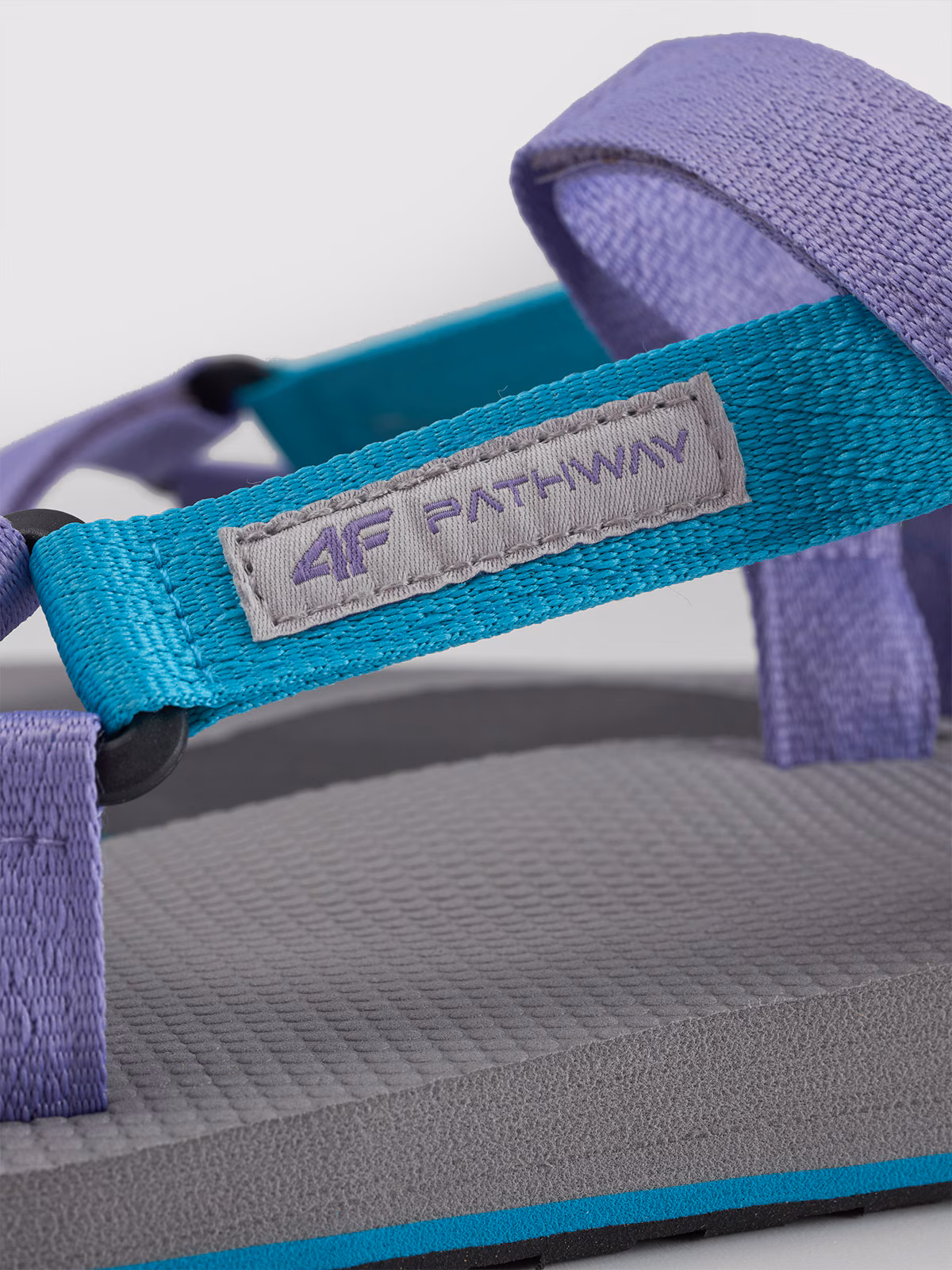 Sandały damskie - fioletowe