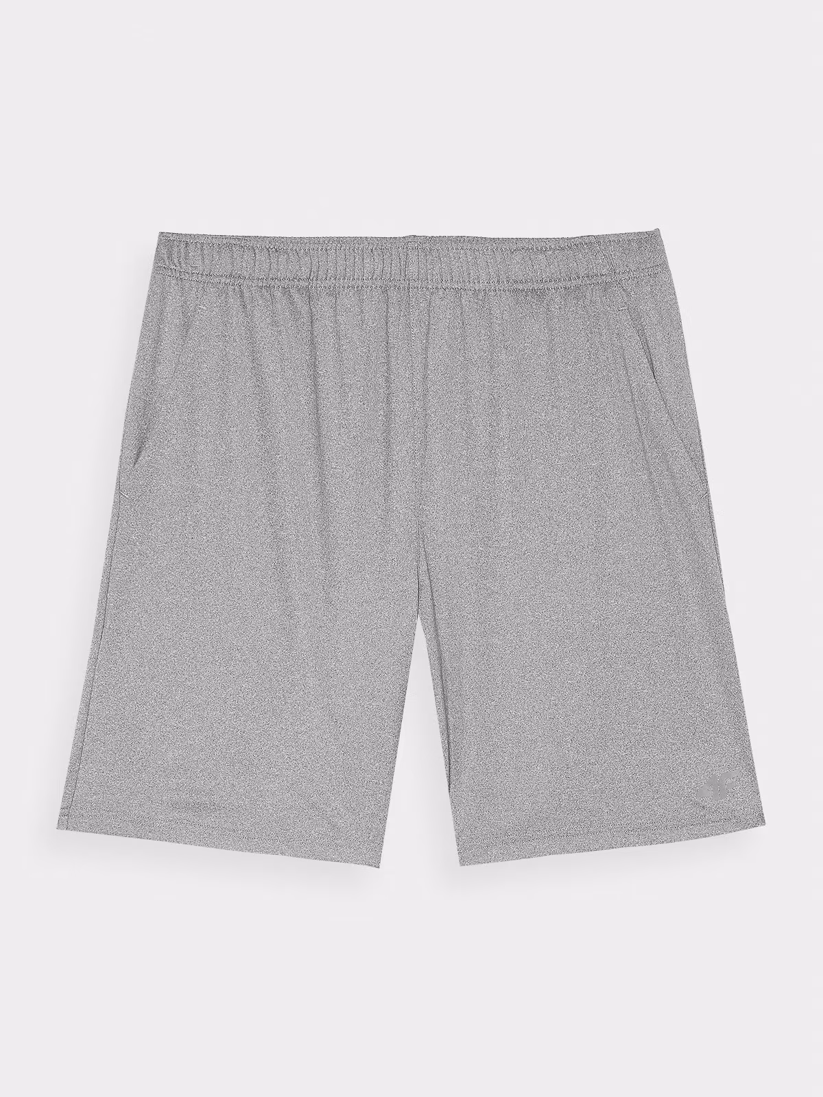 Spodenki treningowe regular szybkoschnące męskie - czarne