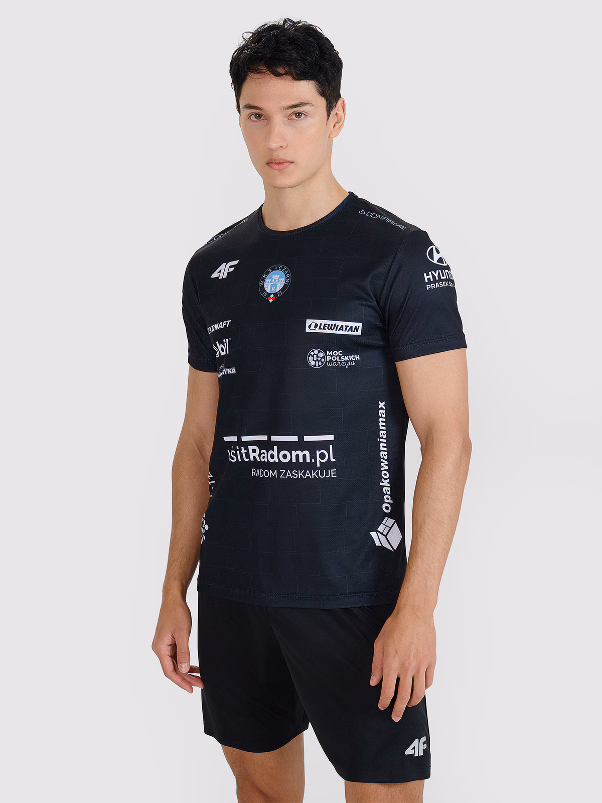 Koszulka meczowa replika domowa z sezonu 2024/25 męska 4F x Czarni Radom - multikolor