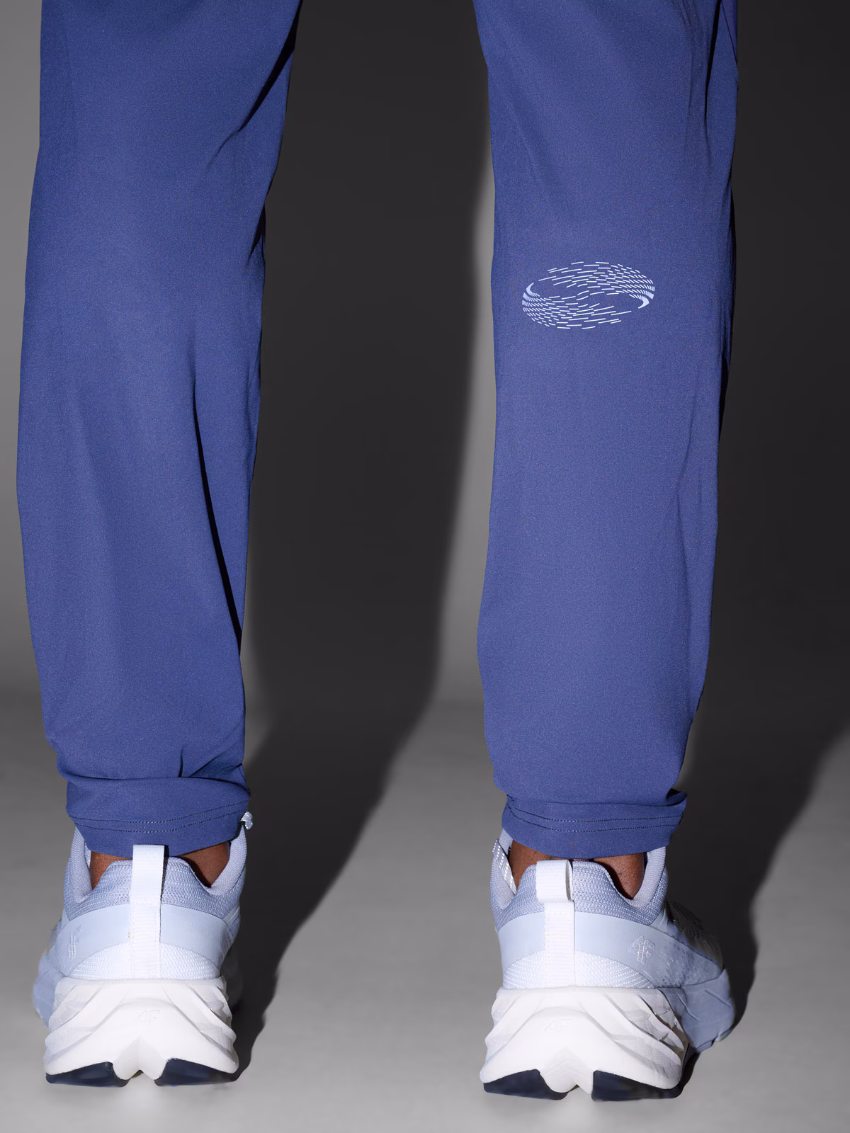 Spodnie do biegania w terenie szybkoschnące męskie - szare