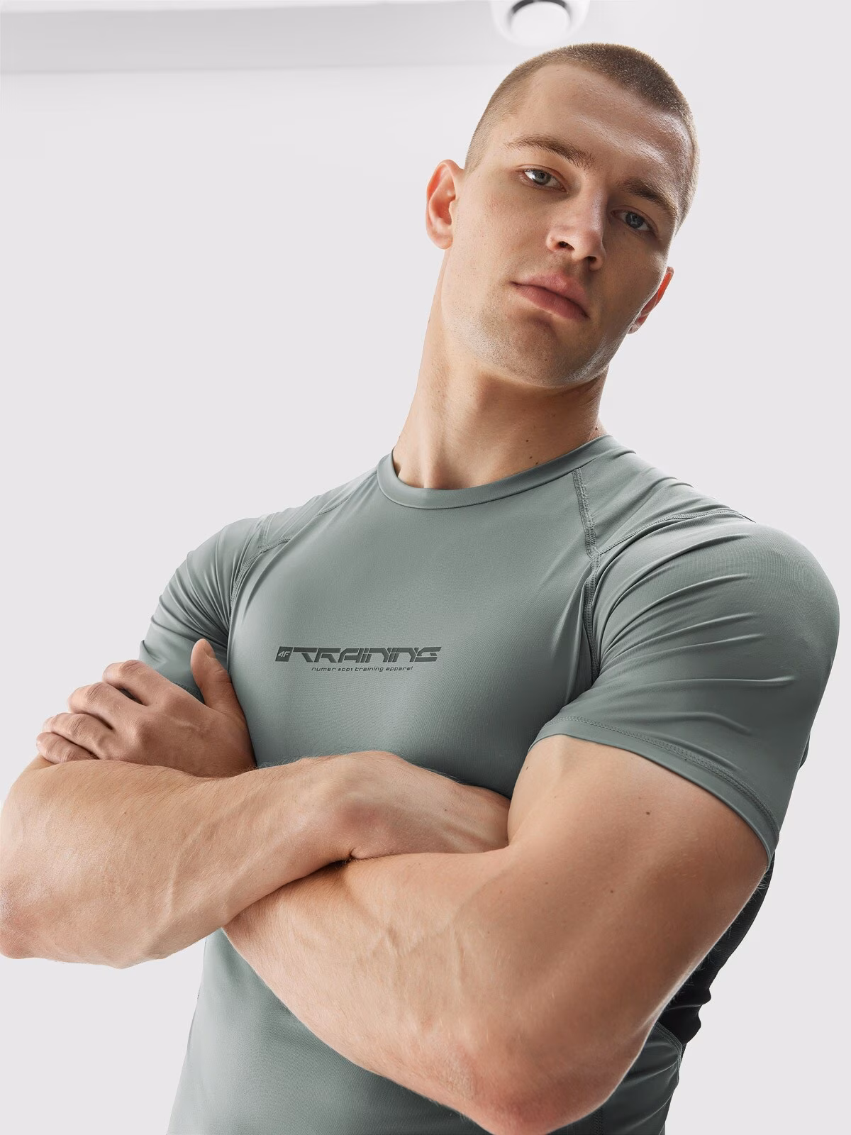 Koszulka treningowa slim szybkoschnąca męska