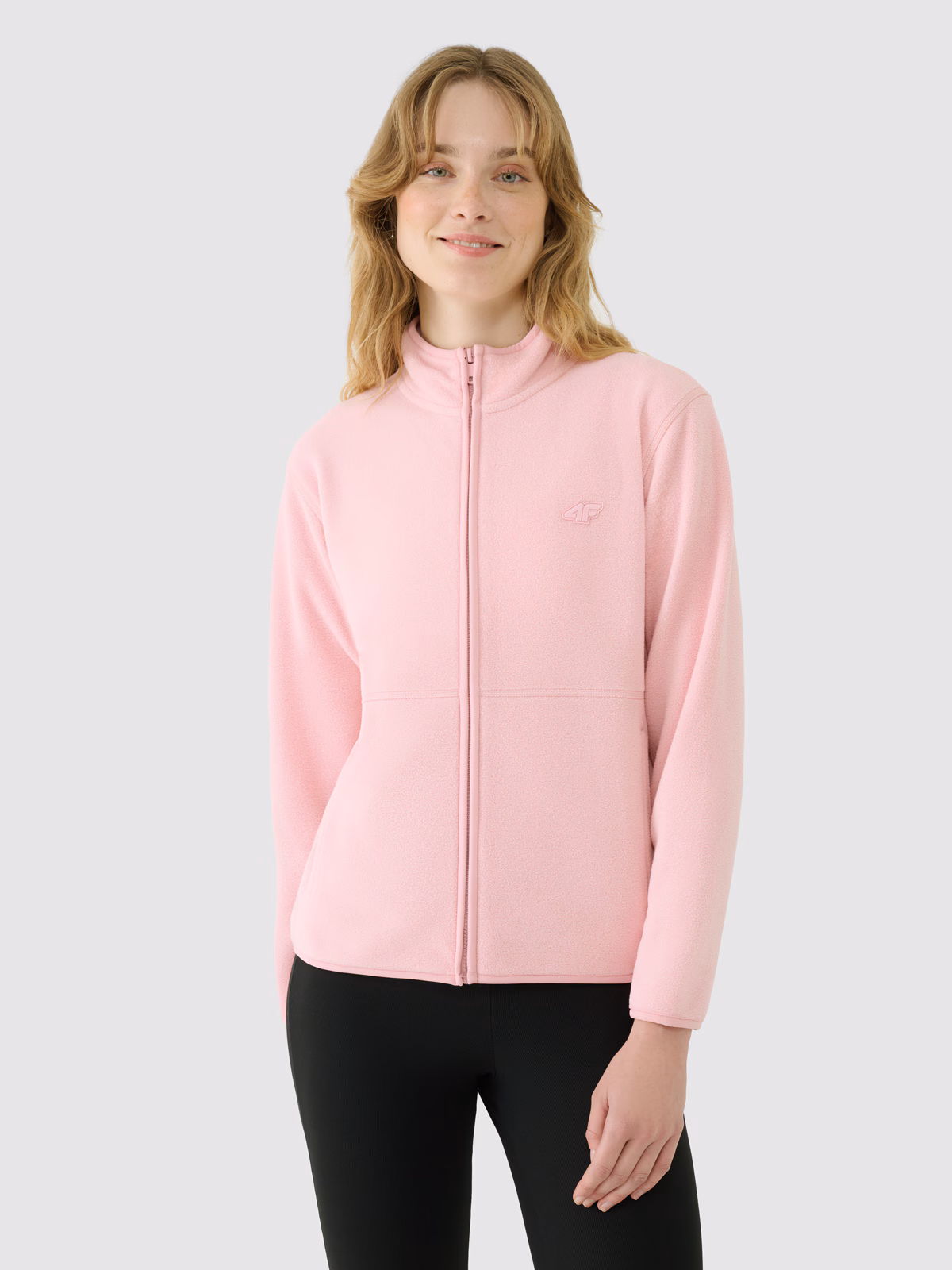 Polar regular ze stójką damski - różowy