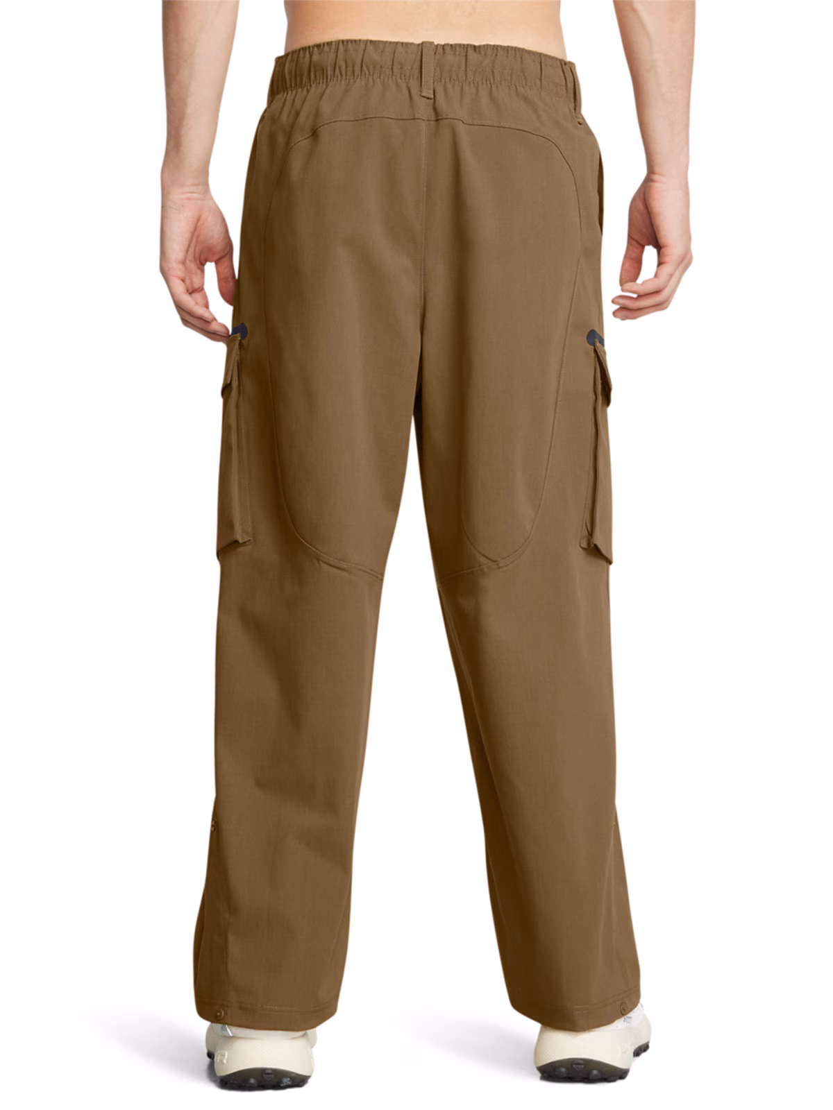 Spodnie casual cargo męskie Under Armour UA Unstoppable Utility Cargo - brązowe