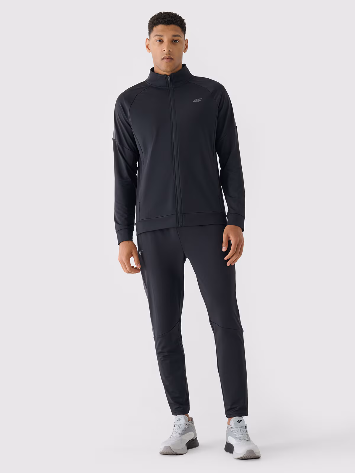 Bluza treningowa szybkoschnąca męska - czerwona