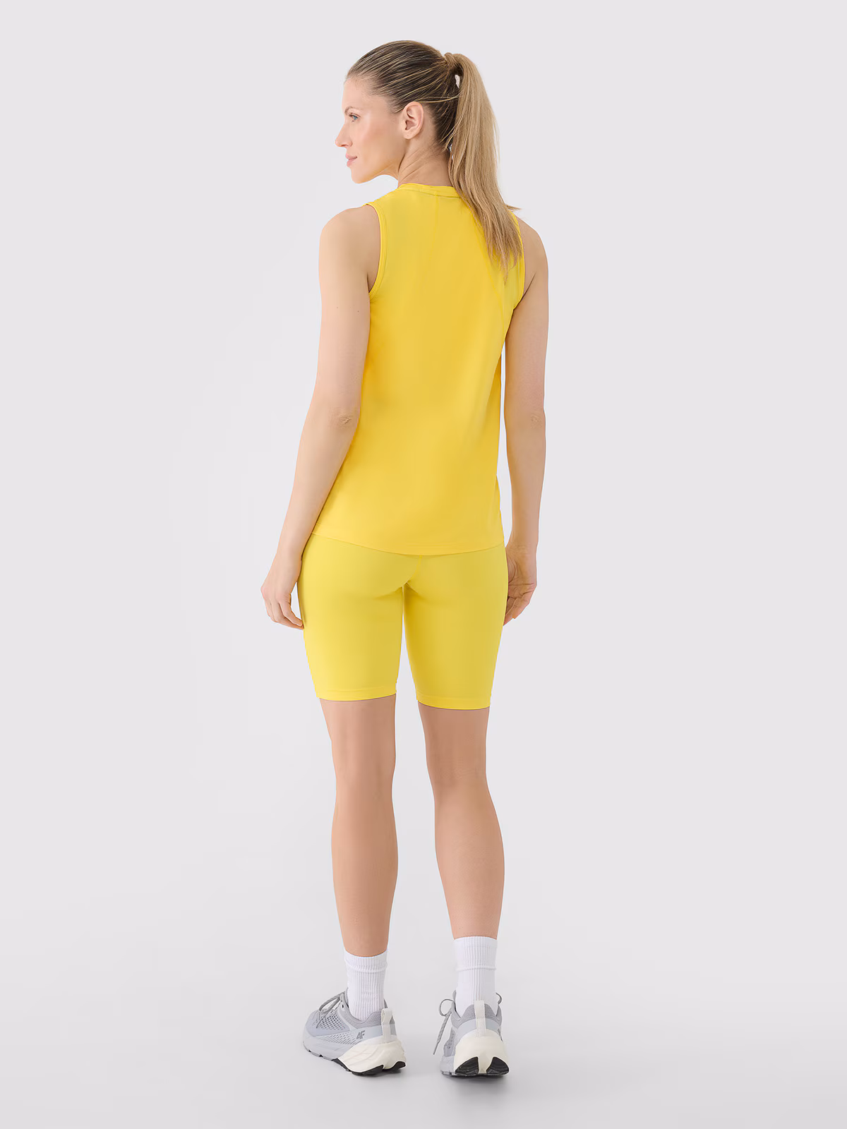 Legginsy kolarki treningowe damskie - niebieskie