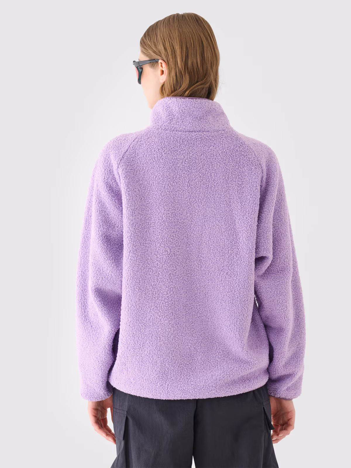 Polar sherpa ze stójką damski - beżowy