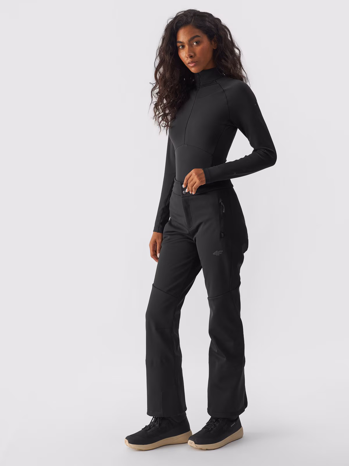 Bielizna termoaktywna body damskie - czarne