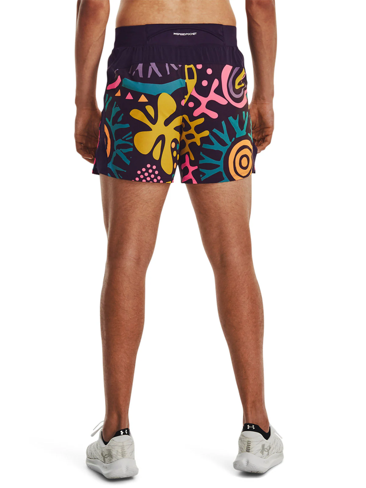 Spodenki do biegania męskie Under Armour UA WE RUN IN PEACE SHORT - multikolor