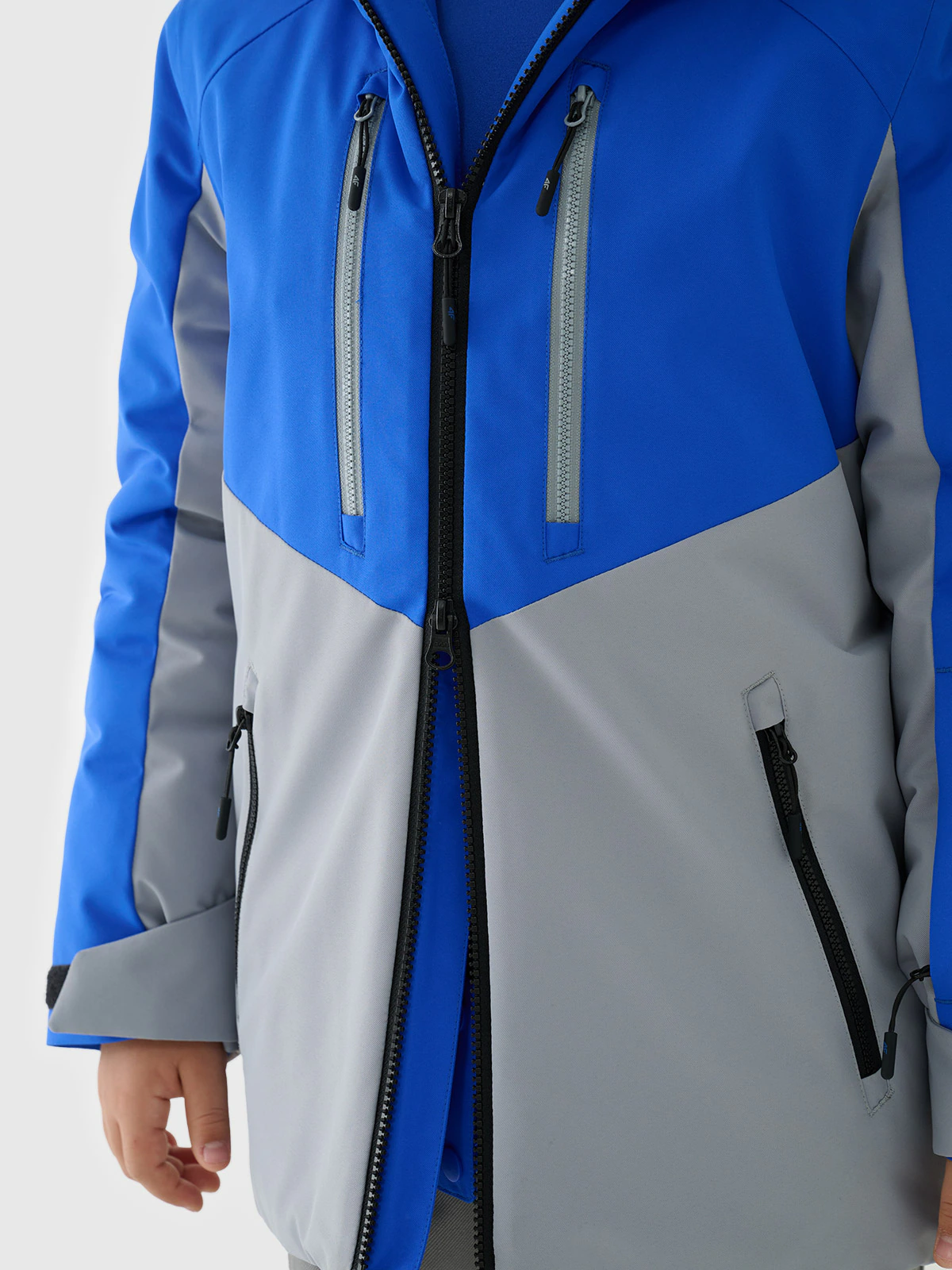 Kurtka narciarska membrana 10000 chłopięca - zielona