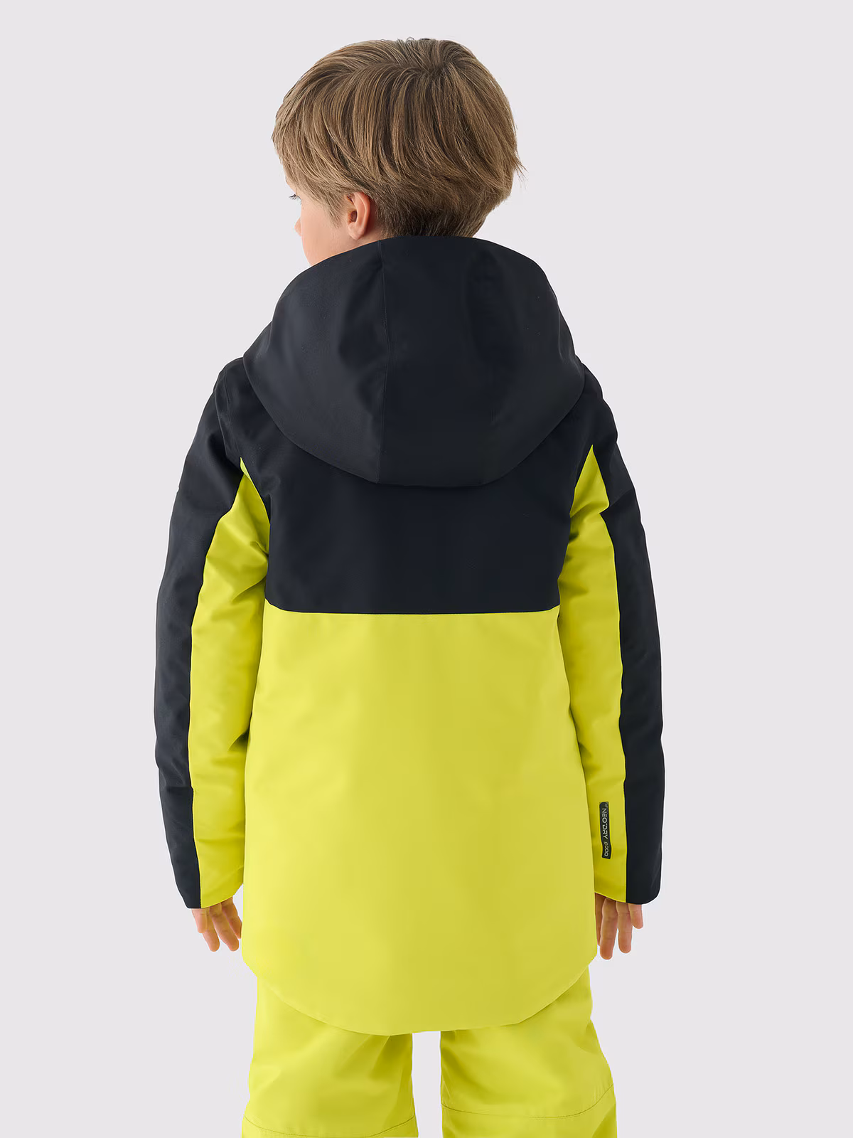 Kurtka narciarska membrana 10000 chłopięca - zielona