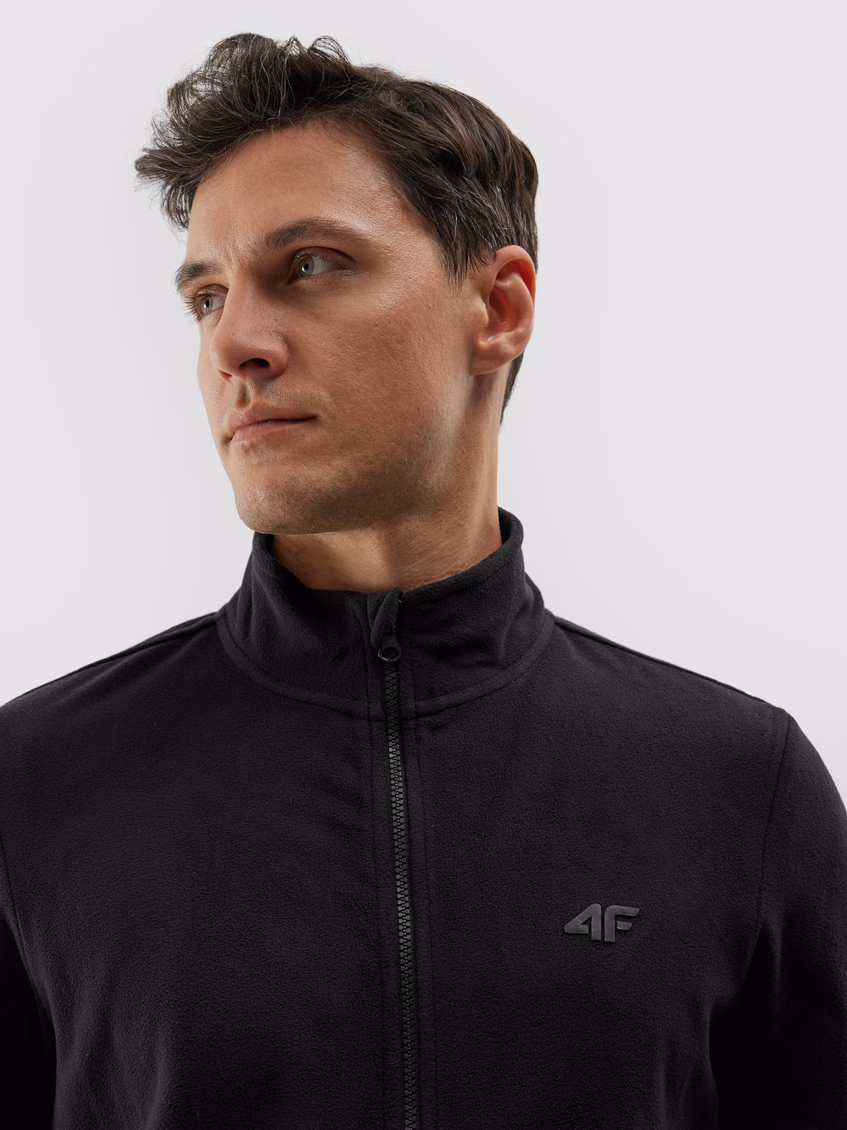 Polar ze stójką regular męski - turkusowy