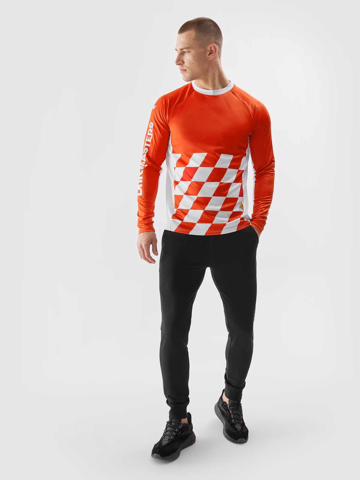 Longsleeve funkcyjny regular uniseks 4F x Drift Masters