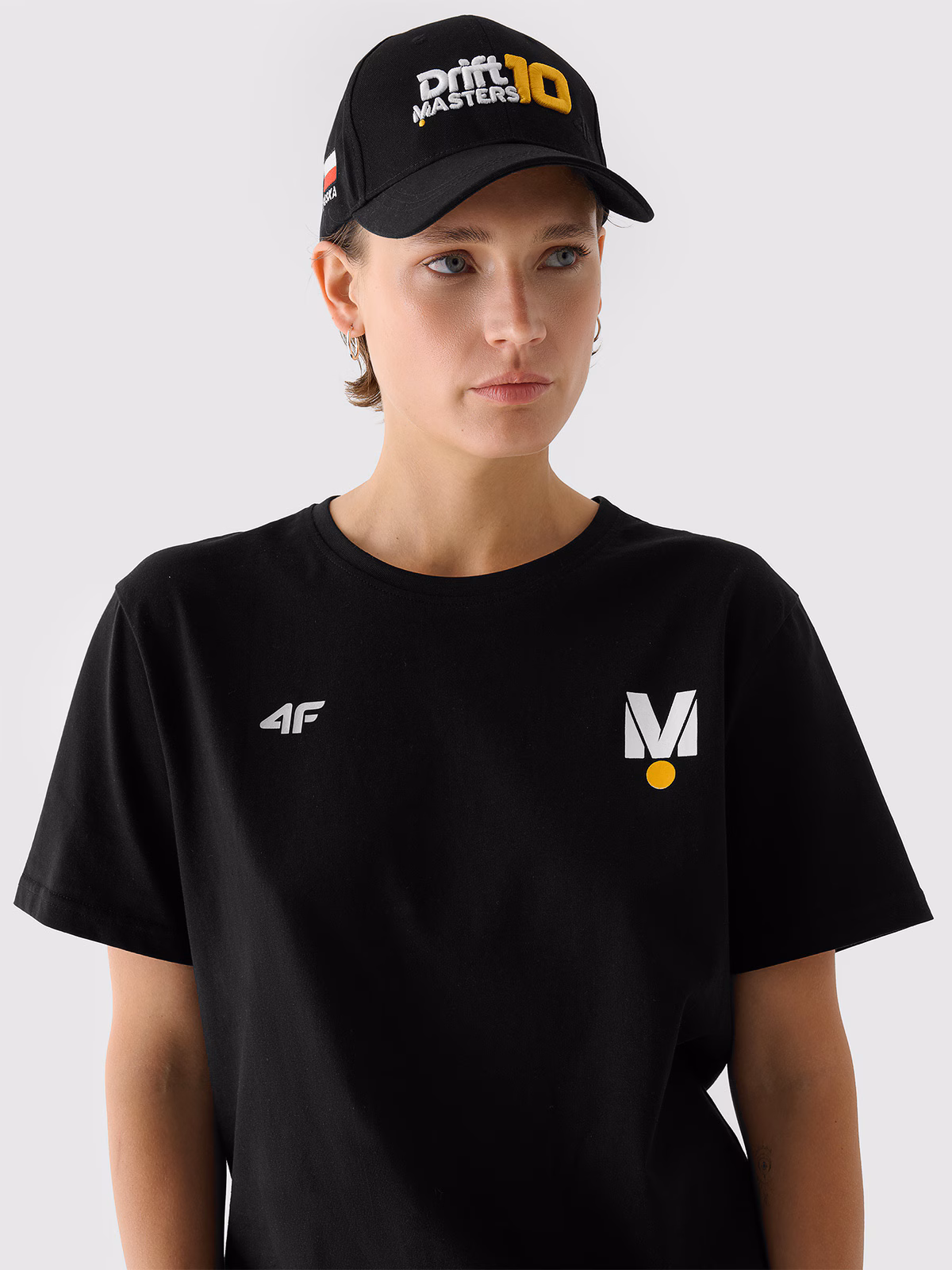 Czapka z daszkiem snapback uniseks 4F x Drift Masters - czarna