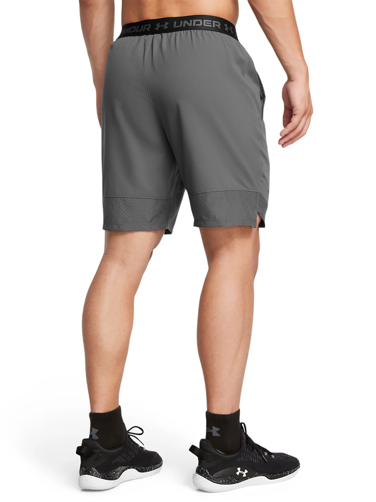 Spodenki treningowe męskie Under Armour UA Vanish Woven 8in Shorts - szare
