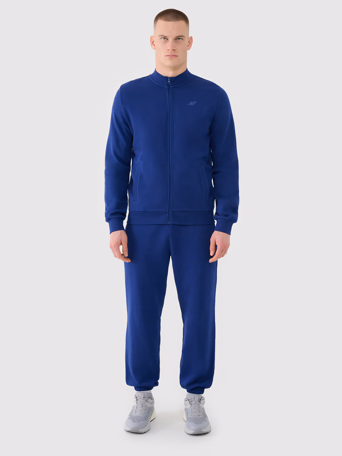 Bluza bejsbolówka bomberka męska - granatowa