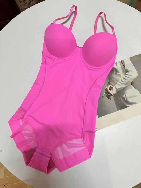 Women's Adjustable Strap Body Shaper, Slimming Underwear with Waistband, Breathable Knitted Material, All Season Use, Regular Fit, Non-Sensitive Goods