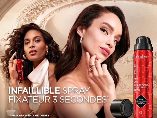 Infaillible Setting Spray - Sans Transfert Jusqu’à 36h* - L'Oréal Paris