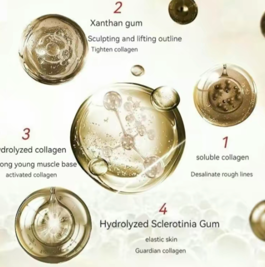 QINGLIN-set reafirmante juvenil oficial de zafiro, crema reafirmante (50g) + crema de ojos con péptido revitalizante (25g), péptido de dosis alta, orgánico, vitamina E, TikTokShopBlackFriday