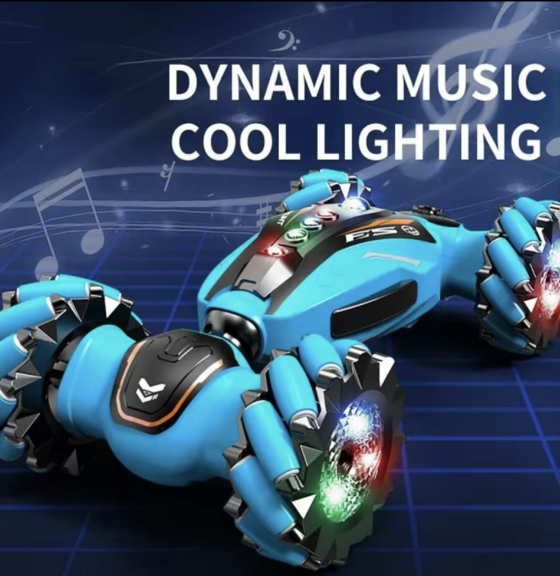 Remote Control Car, 4WD RC Drift Car Toy with Gesture Sensing Function, 360° Rotation Transform RC Car for Boys and Girls