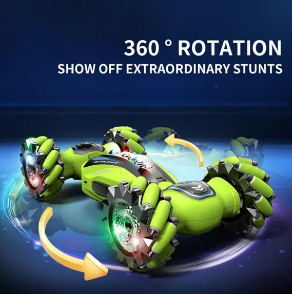 Remote Control Car, 4WD RC Drift Car Toy with Gesture Sensing Function, 360° Rotation Transform RC Car for Boys and Girls