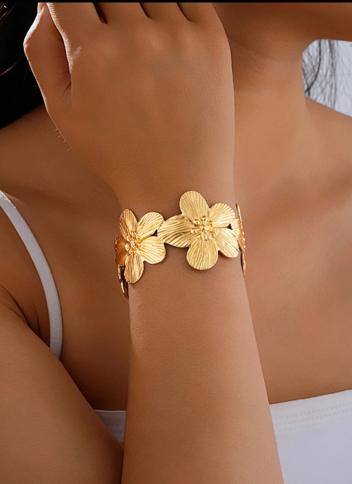 Women's Heart Cuff Bracelets Set, Casual Zinc Alloy Jewelry for All Seasons, Perfect Gift for Valentine's Day & Birthdays