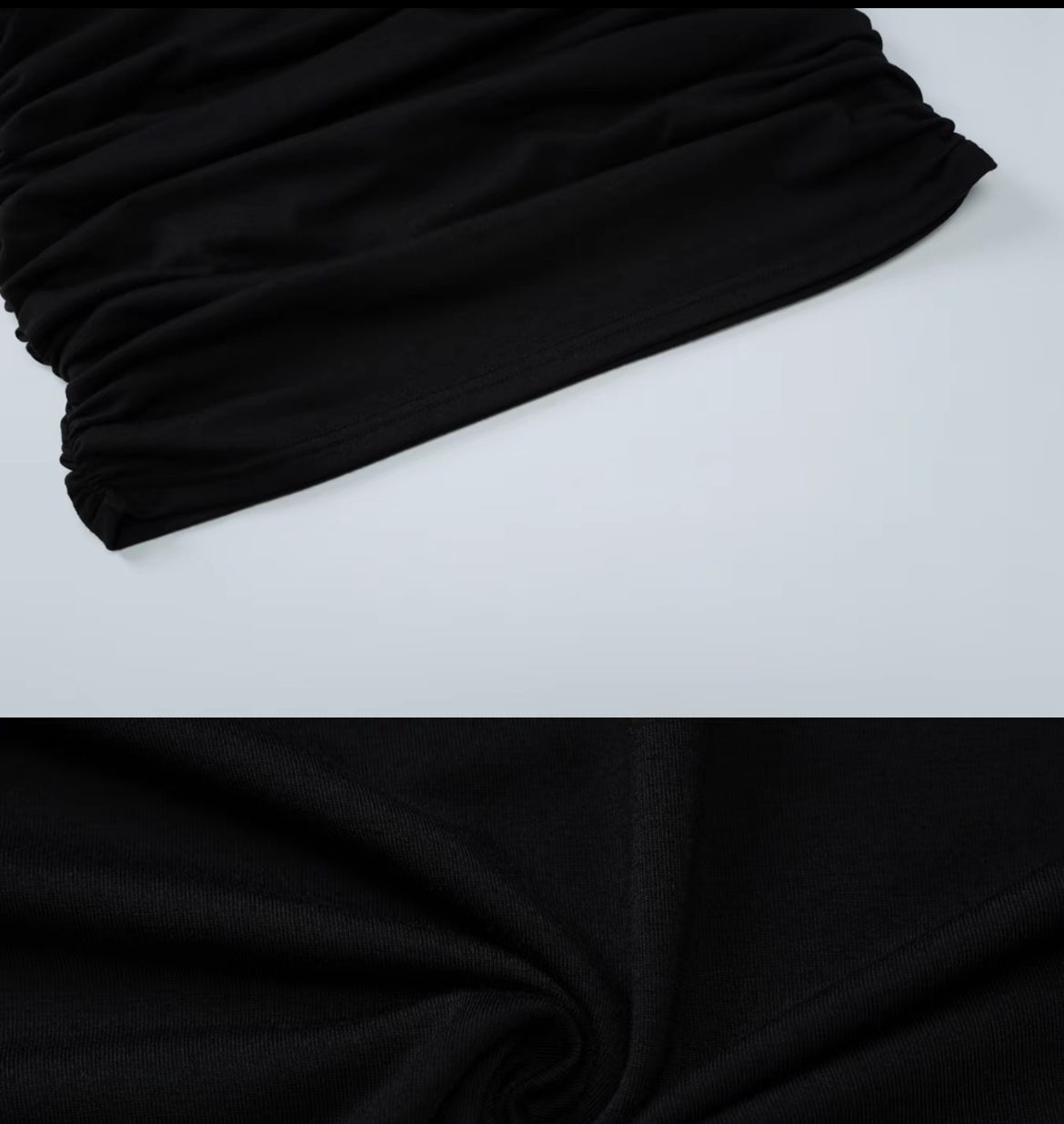 Women's Sheer Ruched Party Dress, Off-The-Shoulder Long Sleeve Women's Mini Dress for Spring & Fall