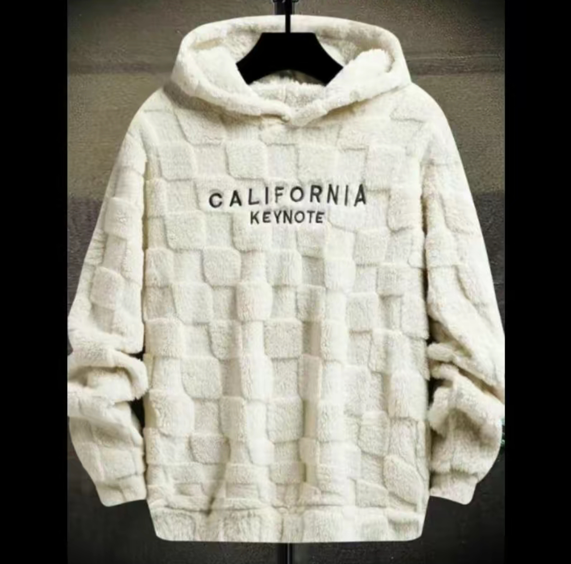 Men's Casual Hooded Sweatshirt, Fall Winter Warm Sports Pullover, Long Sleeve Drop Shoulder Design, Comfortable Outdoor Wear