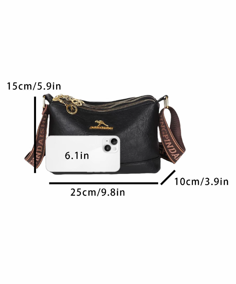 Women's Fashionable Temperament Shoulder Bag, Simple and Atmospheric Trend Versatile Crossbody Bag for Work, School, Daily Commuting, Shopping, Dating