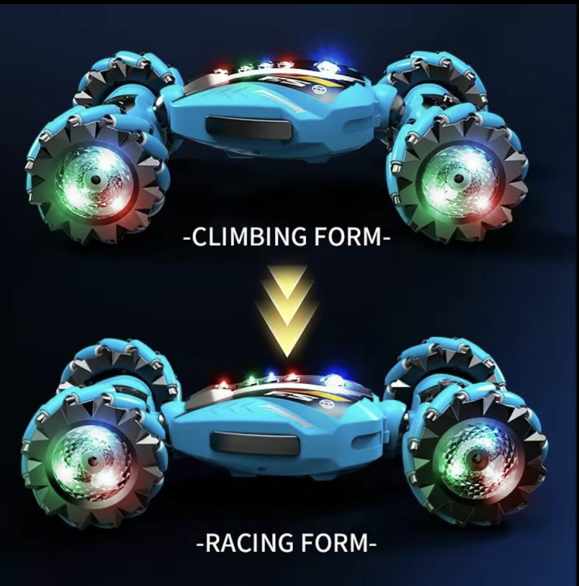 Remote Control Car, 4WD RC Drift Car Toy with Gesture Sensing Function, 360° Rotation Transform RC Car for Boys and Girls