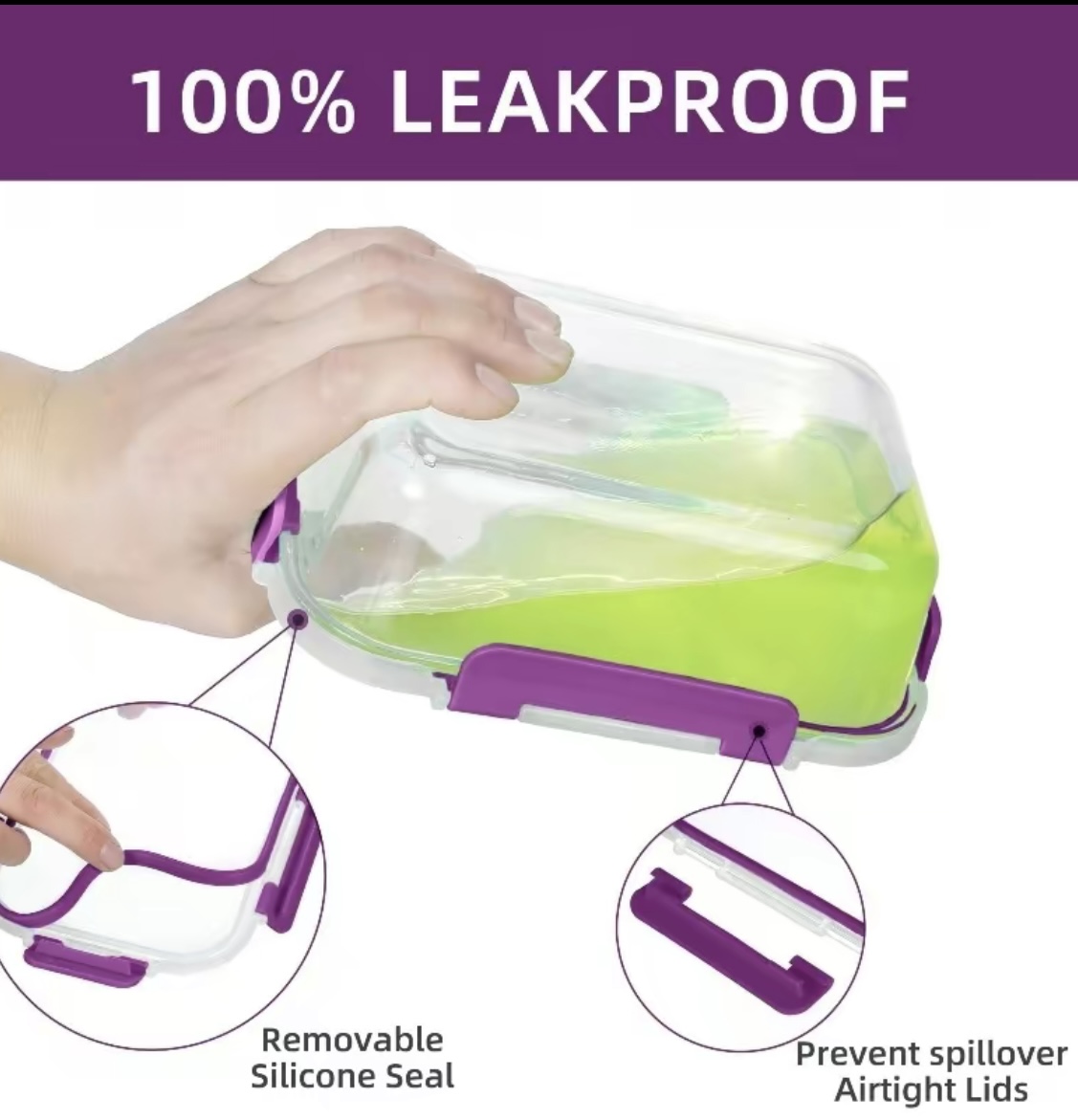 Recipientes de Cristal Para Alimentos - 24 Piezas (12 recipientes y 12 tapas) - Apto lavavajillas