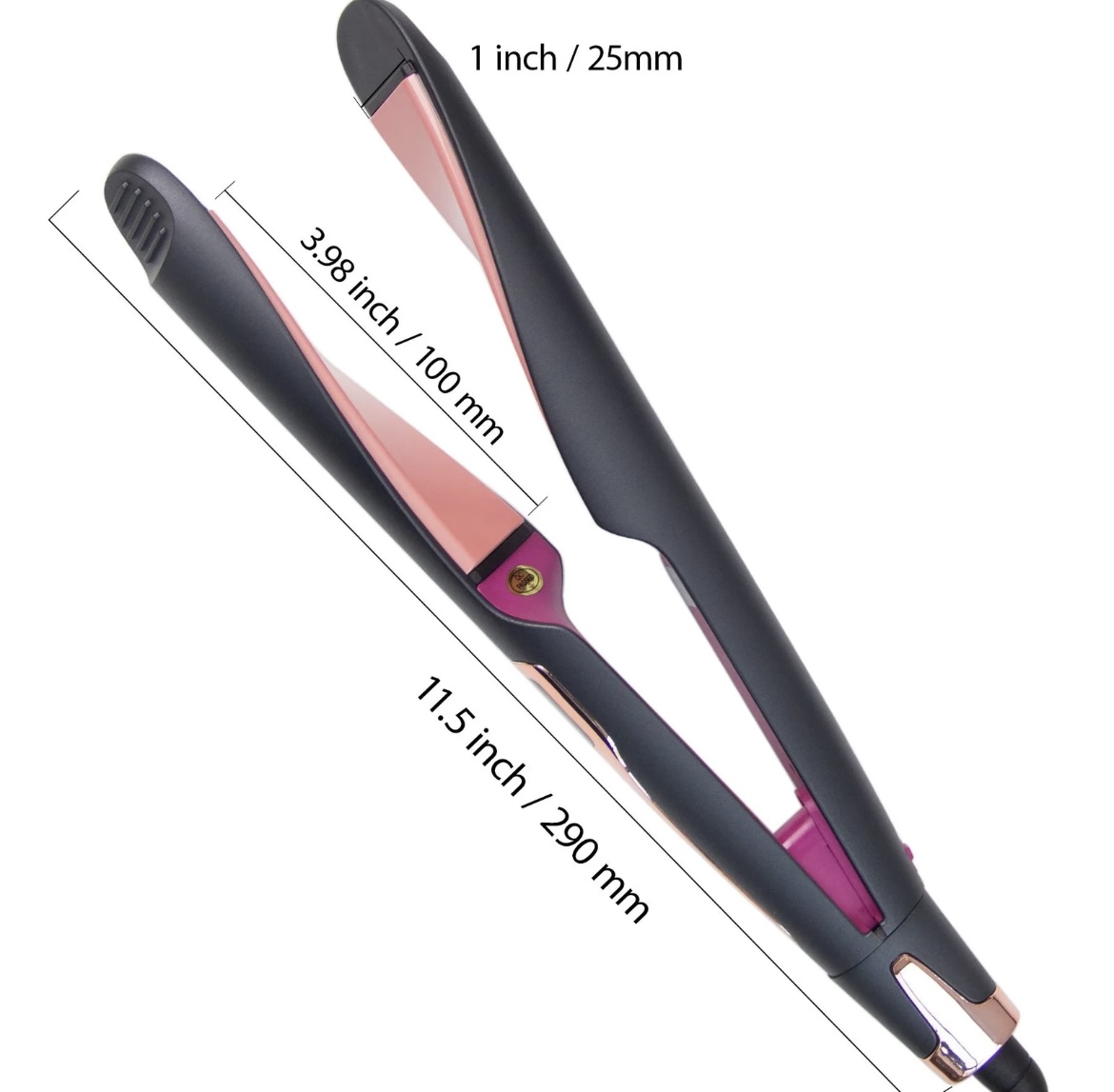 2 in 1 Hair Straightener & Curler, 1 Count Fast Heating Temperature Adjustable Hair Straightening & Curling Iron with LCD Display, Hair Styling Tool for Women #TOP PICKS