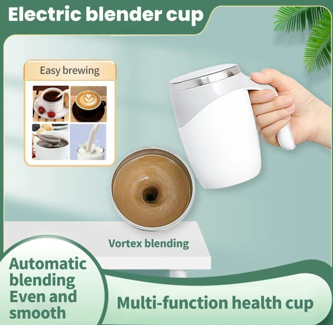 Tasse à agiter automatique, tasse paresseuse pour café, suppléments et boissons de bureau