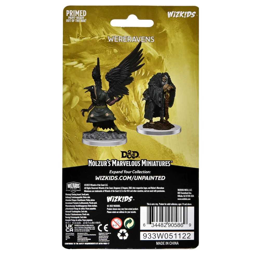 D&D Nolzur's Marvelous Unpainted Miniatures: Wereravens