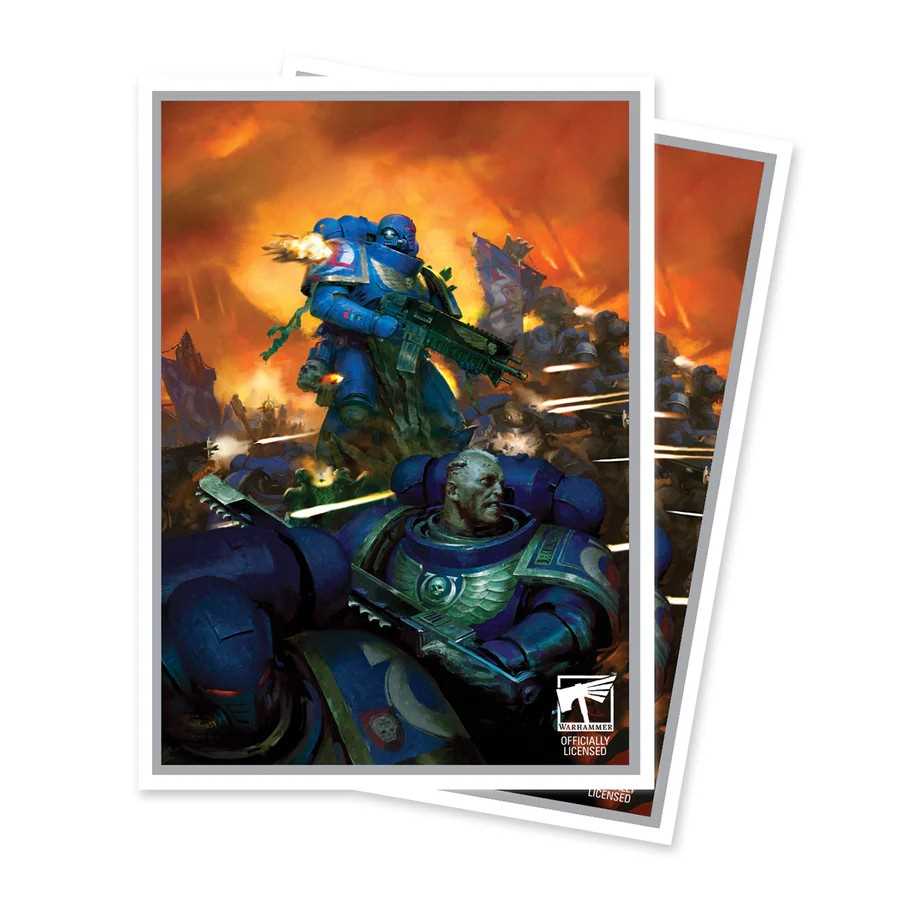 Warhammer 40.000: Space Marines - Adeptus Astartes 105ct Apex Deck Protector Sleeves