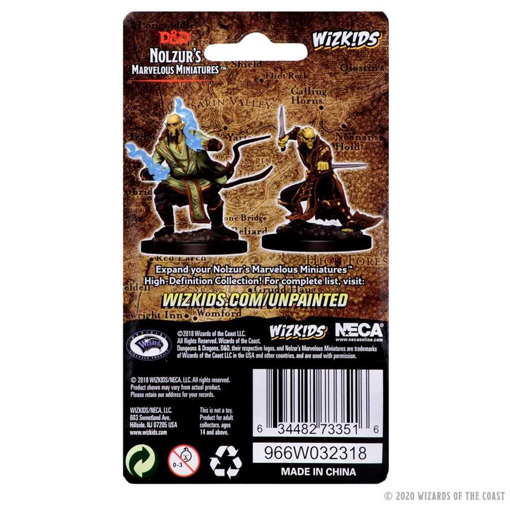 D&D Unpainted Miniatures: Githzerai