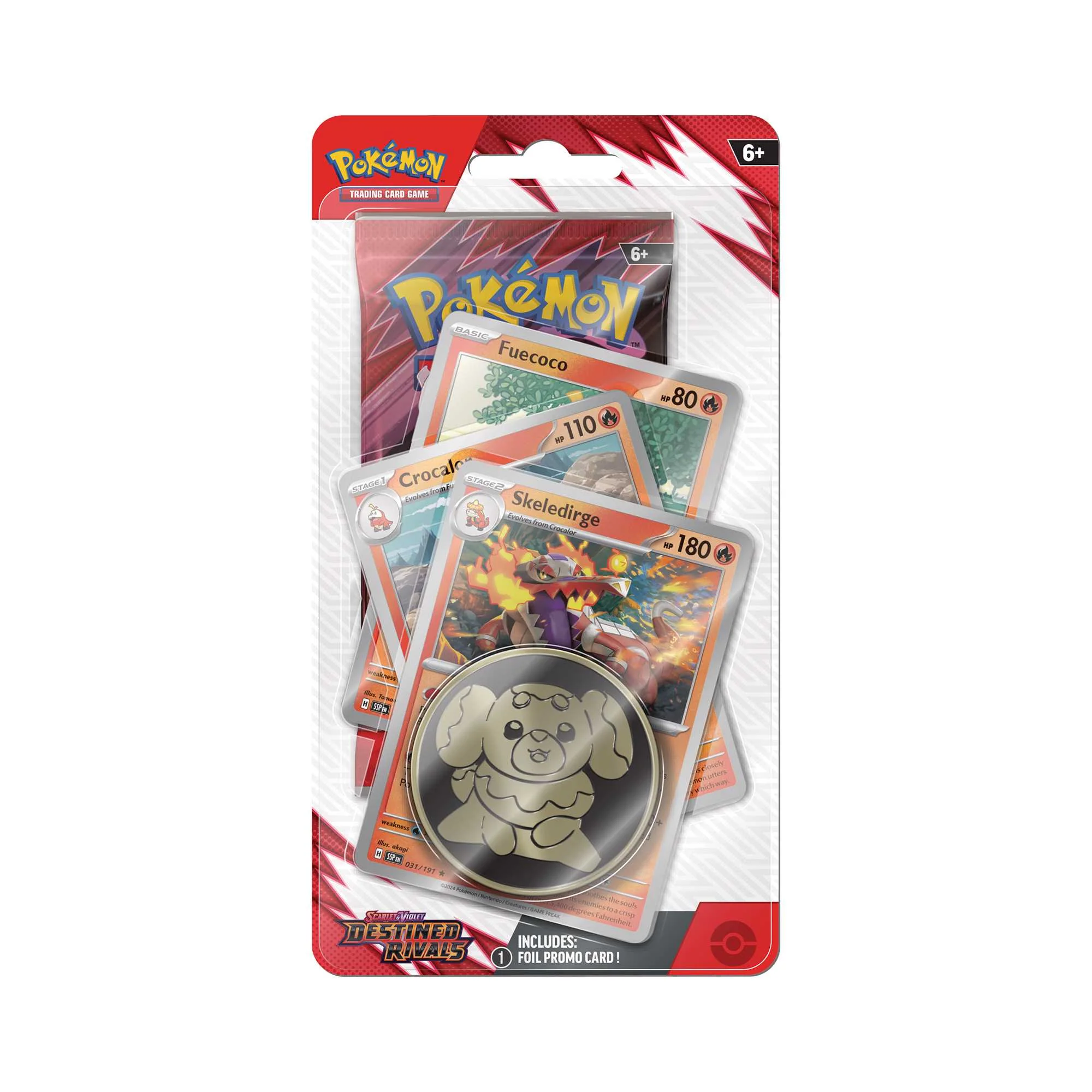Pokémon TCG: Scarlet & Violet 10 - Destined Rivals - Premium Checklane CDU