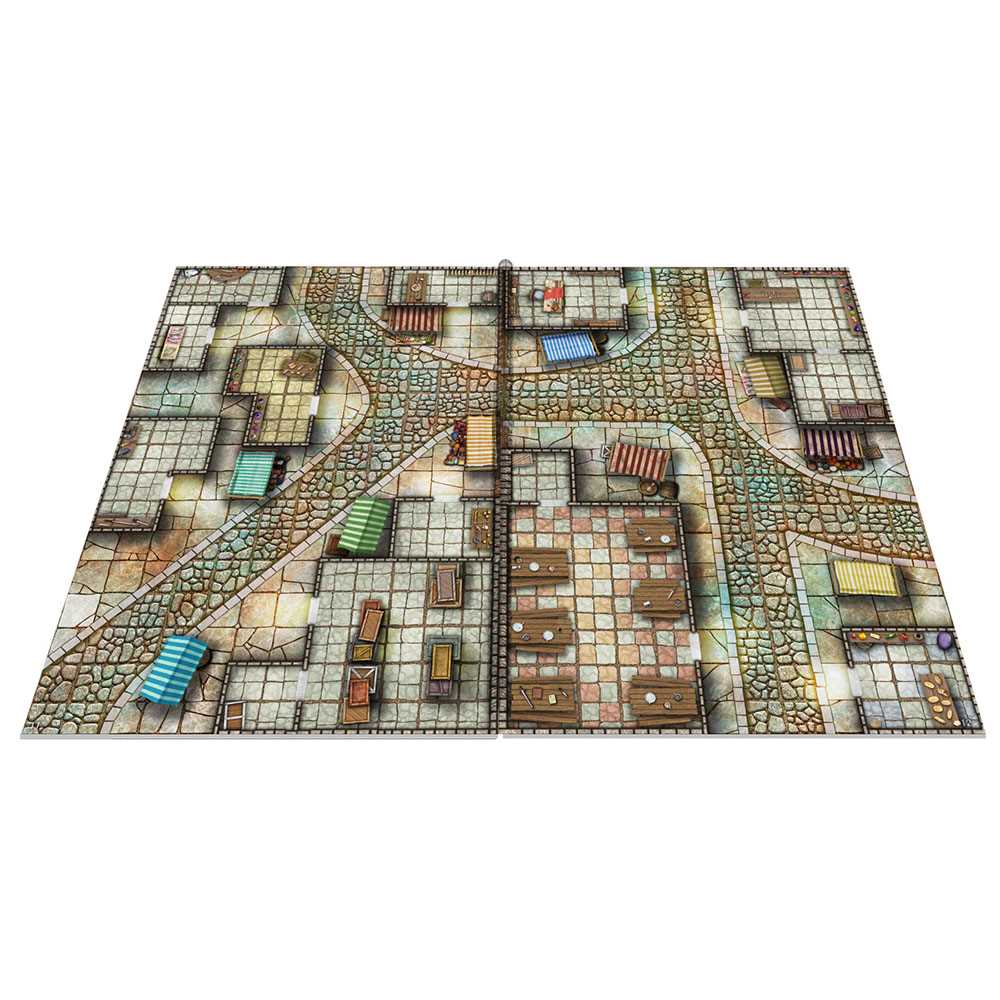 Giant Book of Battle Mats: Streets. Sewers & Cemeteries