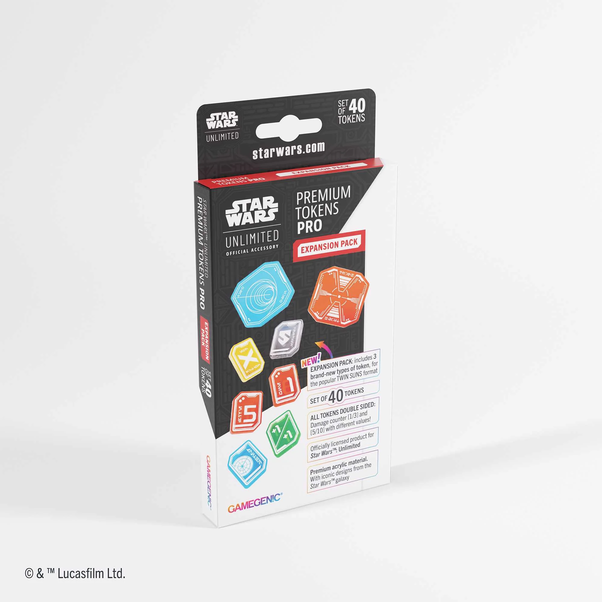 Gamegenic Star Wars: Unlimited - Premium Tokens PRO Expansion Pack