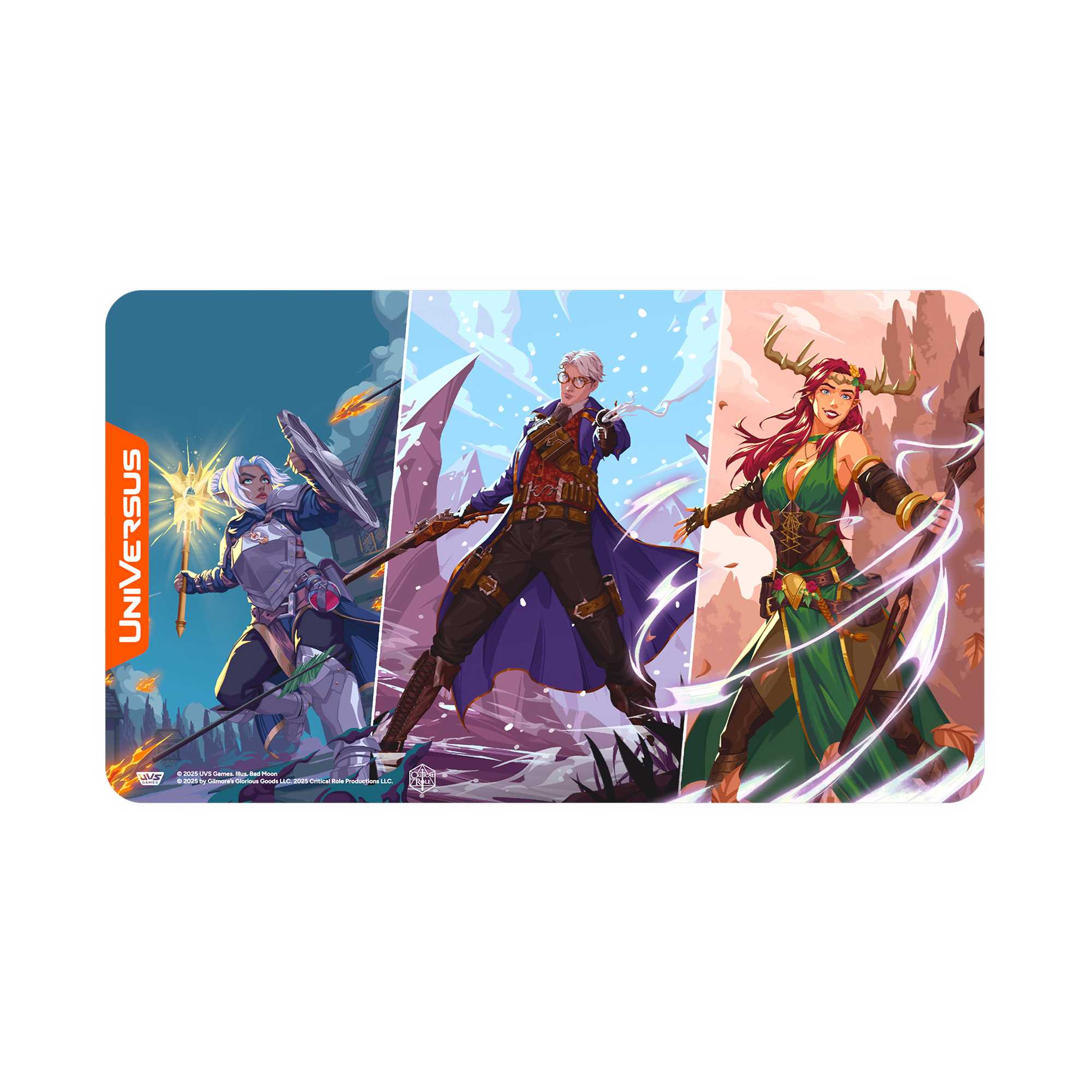 Universus: Critical Role: Heroes of Exandria Pike Percival. and Keyleth - Playmat
