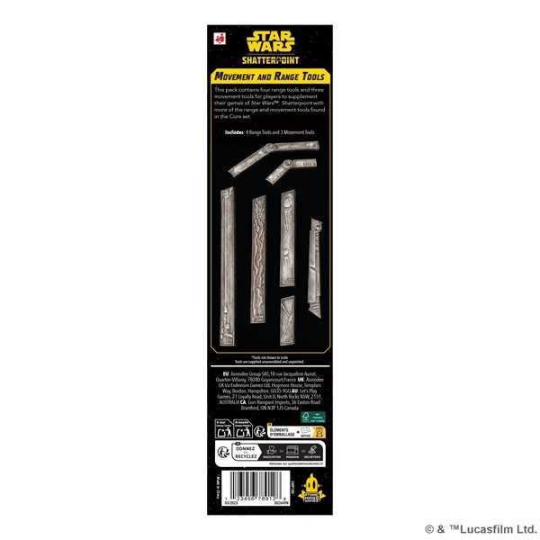 Star Wars: Shatterpoint Range and Movement Tools