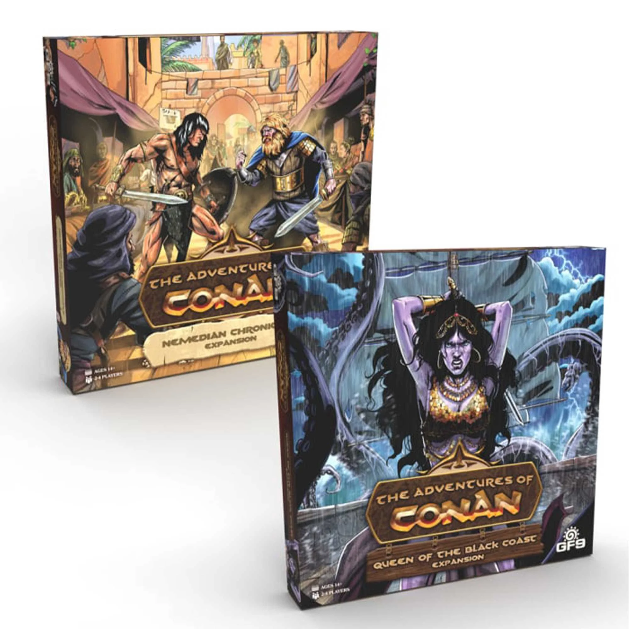 The Adventures of Conan: Queen Of The Black Coast & Nemedian Chronices Expansions
