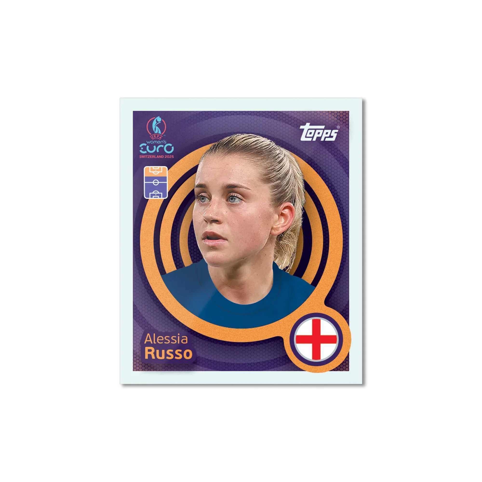 UEFA Women's Euros 2025 Sticker Packet