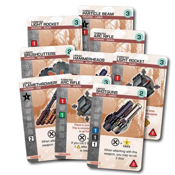 Car Wars Sixth Edition: Linked Weapons Pack