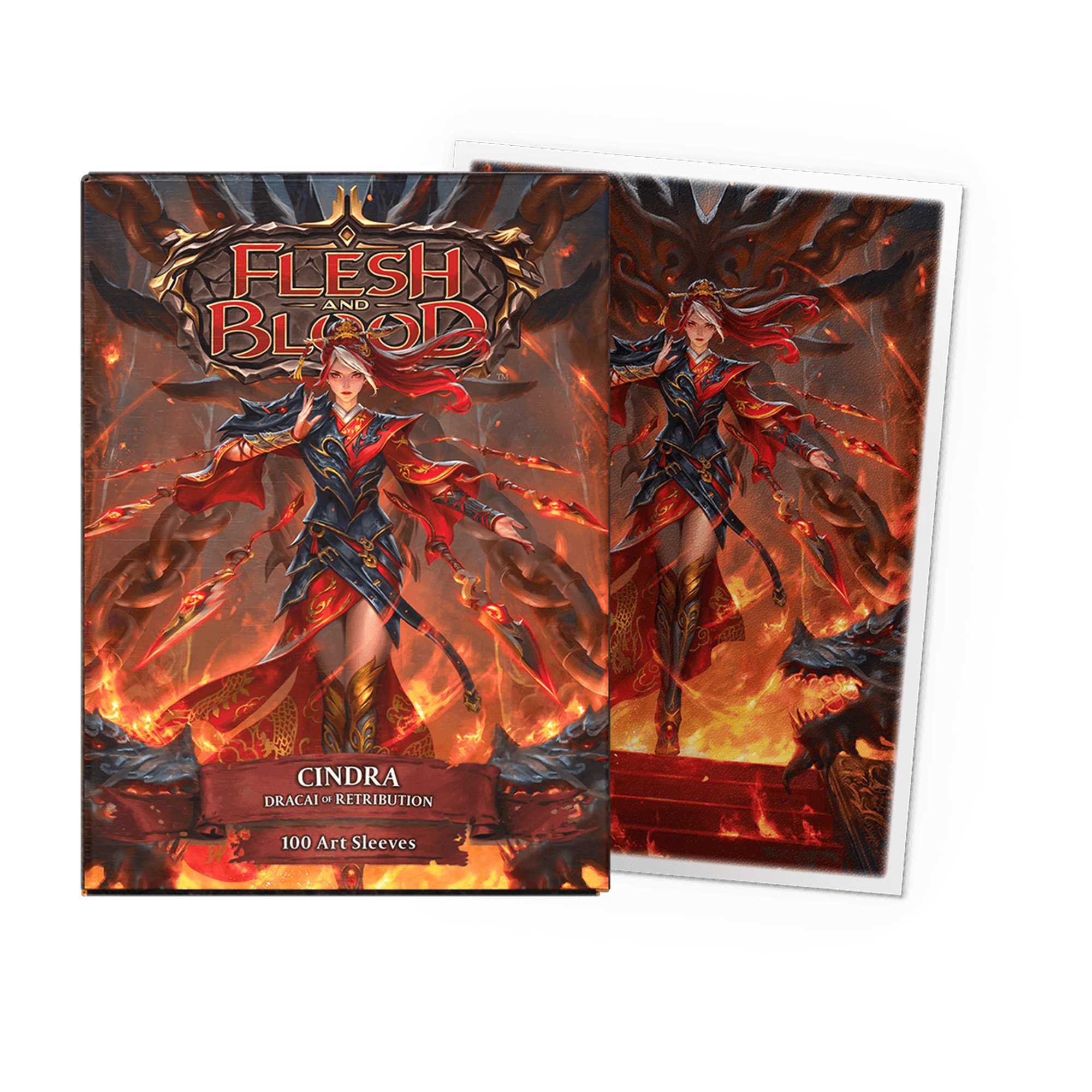 Matte Art Standard Sleeves: Flesh and Blood - Cindra (100 ct.)