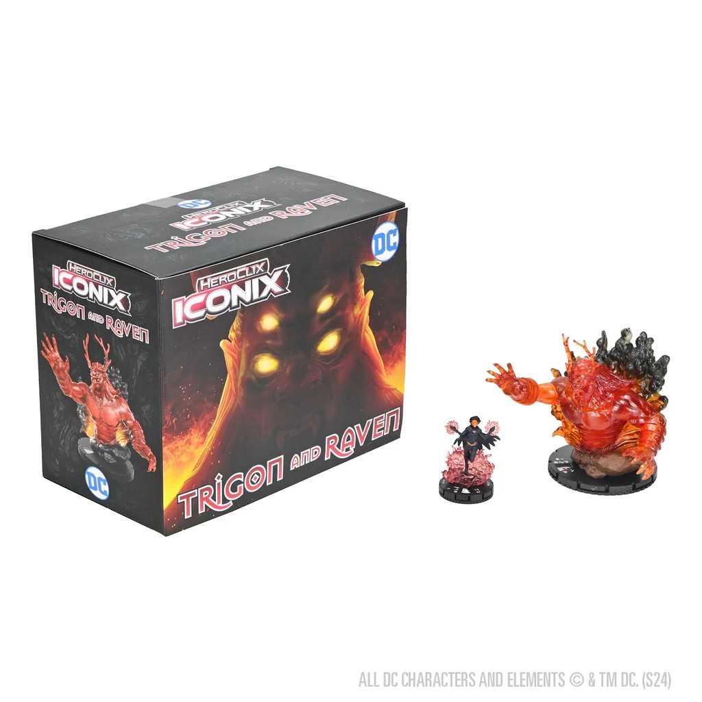 DC HeroClix Iconix: Trigon and Raven