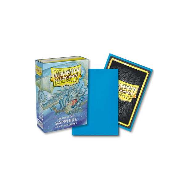 Dragon Shield Matte Japanese Size - Sapphire (60)
