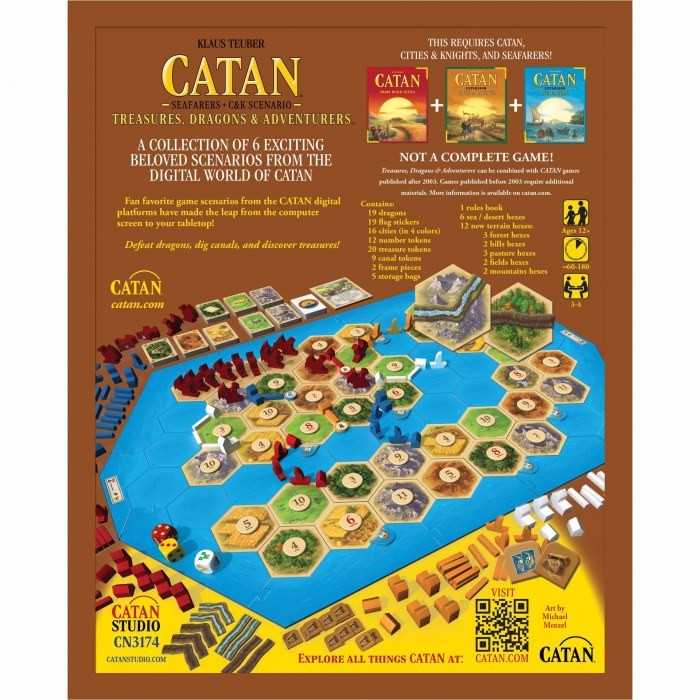 CATAN: Treasure. Dragons & Adventurers