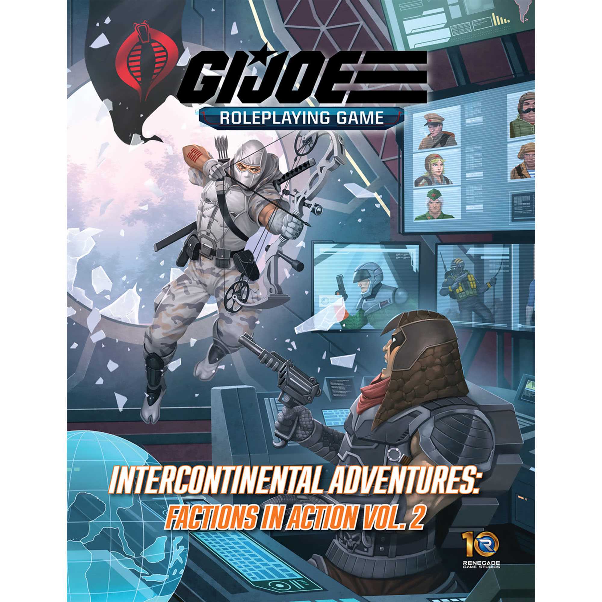 GI. JOE Roleplaying Game Intercontinental Adventures Factions in Action Vol. 2 Sourcebook