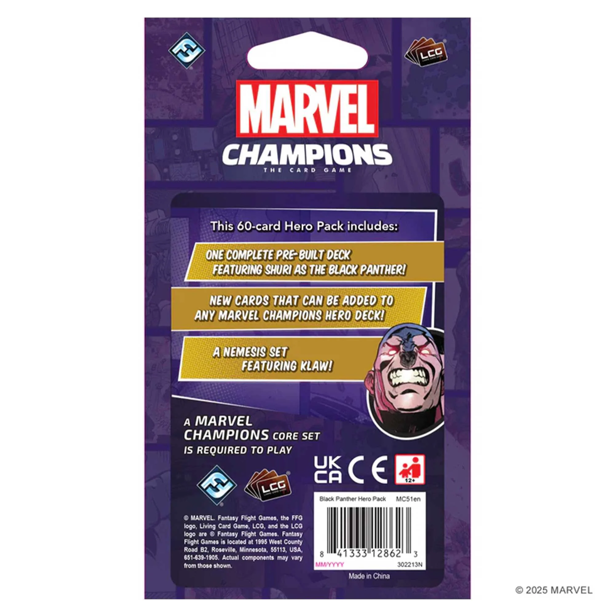 Marvel Champions: The Card Game Black Panther