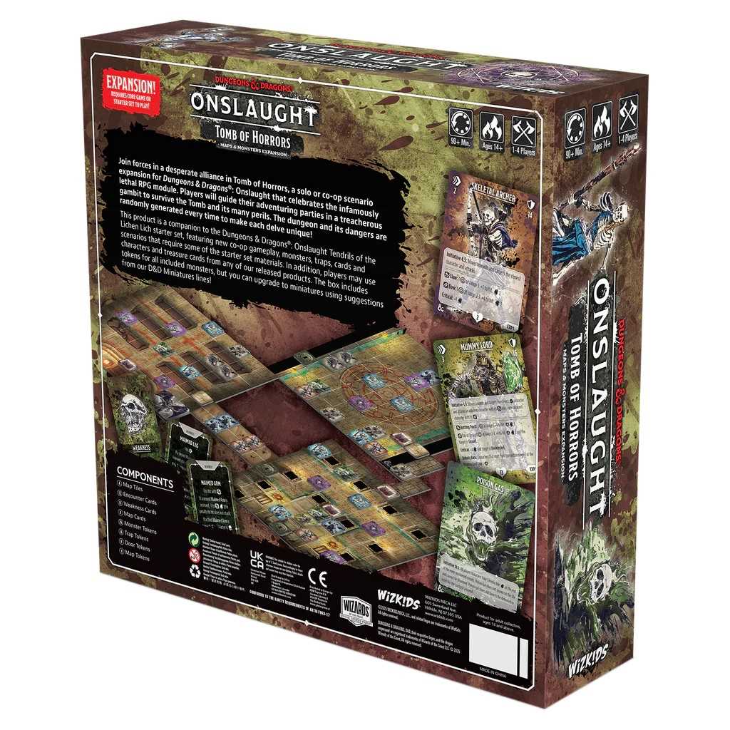 Dungeons & Dragons Onslaught: Tomb of Horrors - Maps & Monsters Expansion